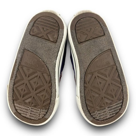 Converse Chuck Taylor Double Tongue Sneakers 732566F Purple Pink Toddler 6 - Picture 8 of 9